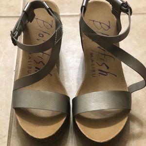 Blowfish wedge shoes.